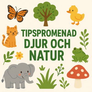 Tipspromenad för dom allra minsta
