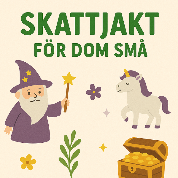 Skattjakt för dom små barnen